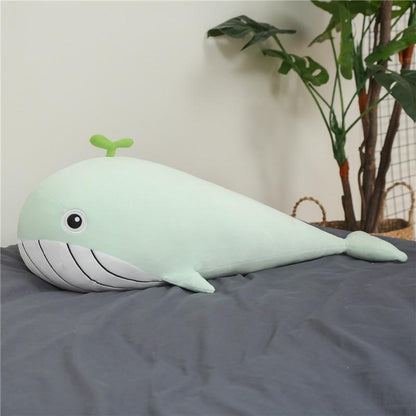 Kinky Cloth 100001765 Green / 65cm Whale Plush Stuffed Toy