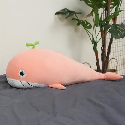 Kinky Cloth 100001765 Pink / 65cm Whale Plush Stuffed Toy