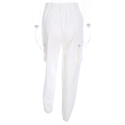 Kinky Cloth 200000366 White Cargo Pants
