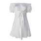 White Victorian Summer Dress