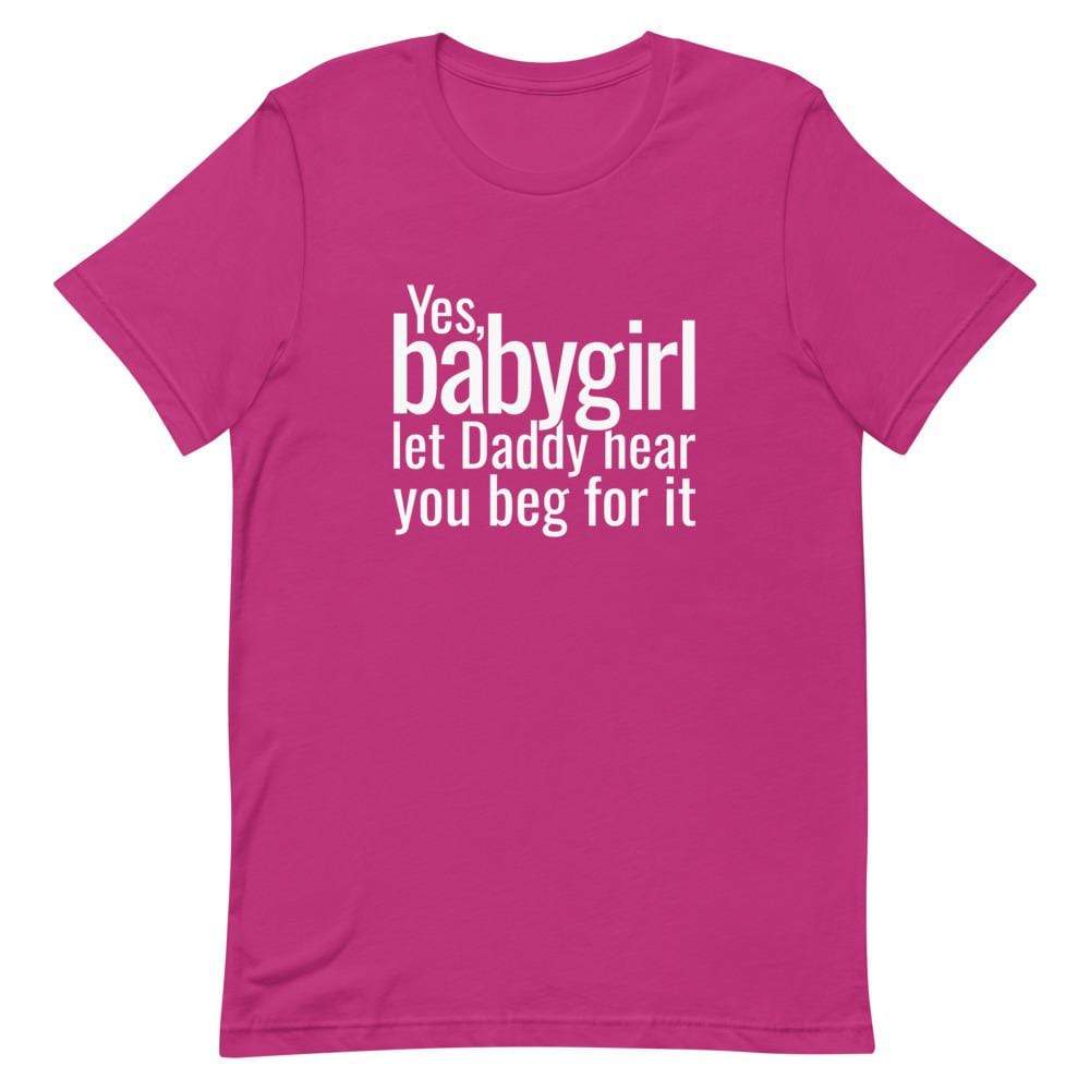 Kinky Cloth Berry / S Yes Babygirl T-Shirt
