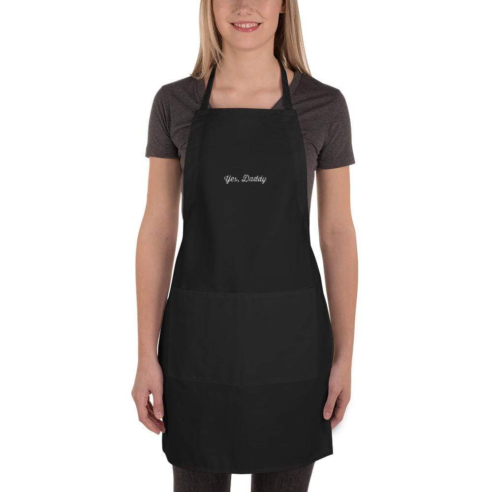 Kinky Cloth accessories Yes Daddy Embroidered Apron