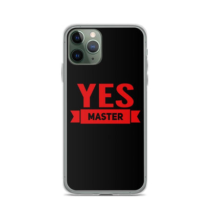 Yes Master Flag Red iPhone Case