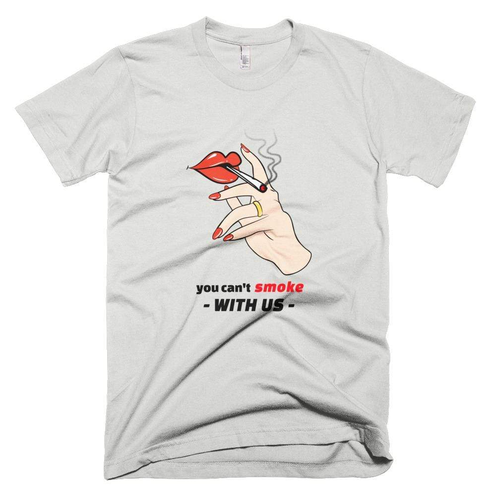 Kinky Cloth New Silver / XS You Can't Smoke with Us T-Shirt