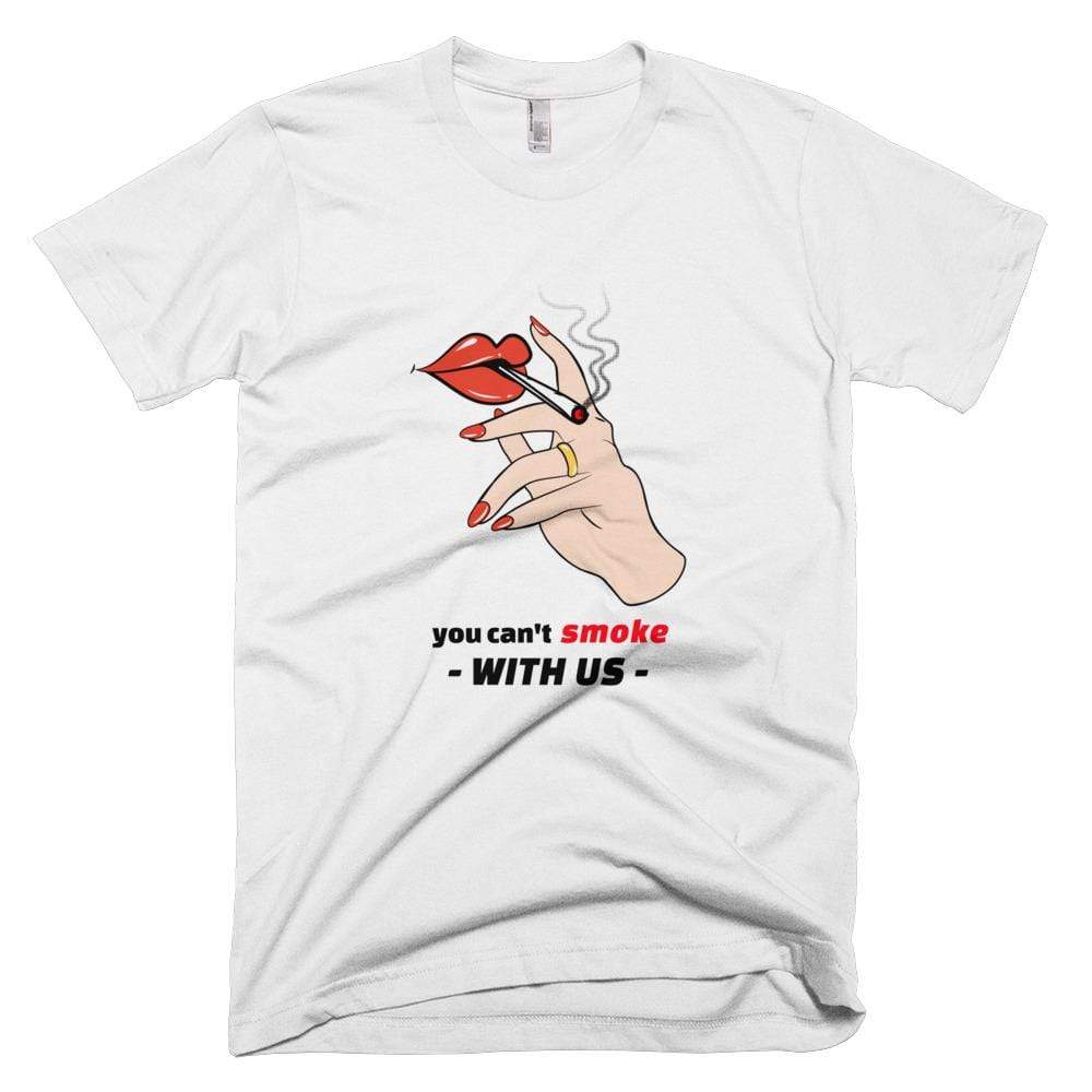 Kinky Cloth White / XS You Can't Smoke with Us T-Shirt