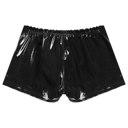 Kinky Cloth Zipper Front Boxer Briefs Shorts